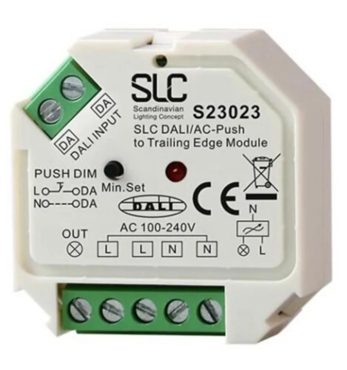 Säädin SLC Dali - SÄÄDIN DALI/AC-PUSH OHJAIN 200W