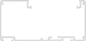 Johtokanava MP-Bolagen Ductel TBxxxx-3 - JOHTOKANAVA DUCTEL TB1310-3 AL 135X65X3000 VAL