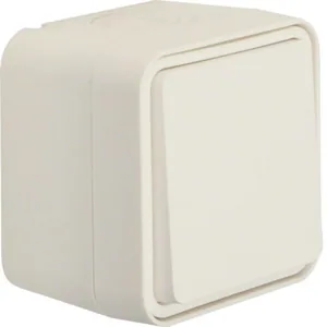 Kytkin Hager W.1 pinta 6, IP55 - KYTKIN W.1 6/10A/250V/IP55 PPJ VAL