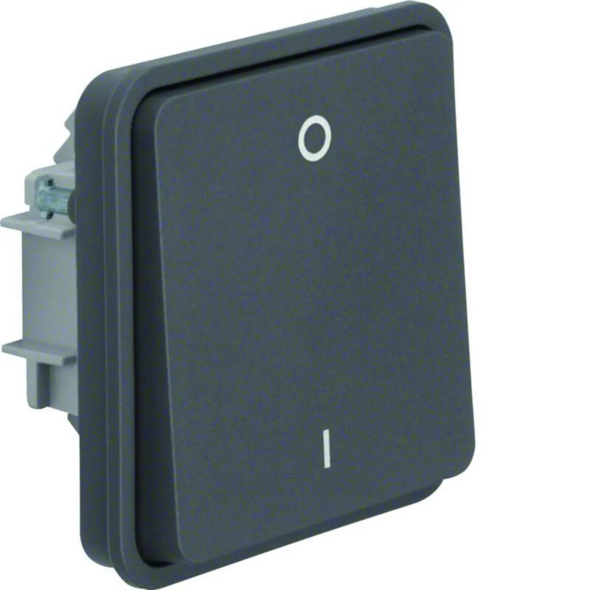 Kytkin Hager W.1 pinta/uppo 6, päälle/pois - KYTKIN W.1 6/10A/250V/IP55 KJ HAR