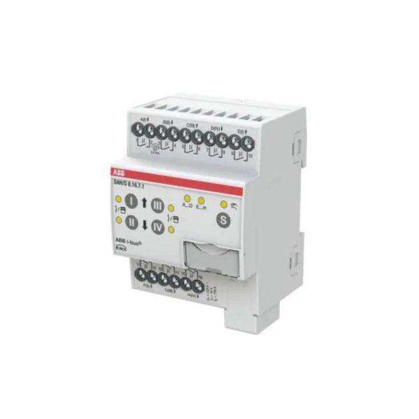 Lähtöyksikkö ABB KNX Combi SAH/S8.16.7.1 8X16A