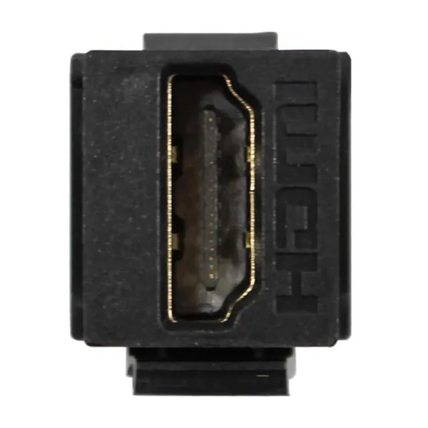 Liitinlevy FSR Smart-Way HDMI F/F connector black