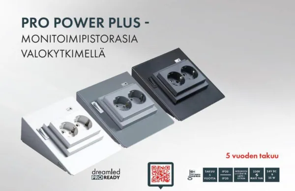 Monitoimipistorasia Dreamled Pro Power Plus, PRO2S16A35WIP20PPJ KYT/ALU