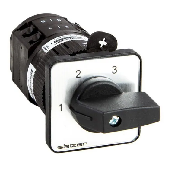 Nokkakytkin askel Sälzer P220 1-2-3 1N 20A Ø22.5