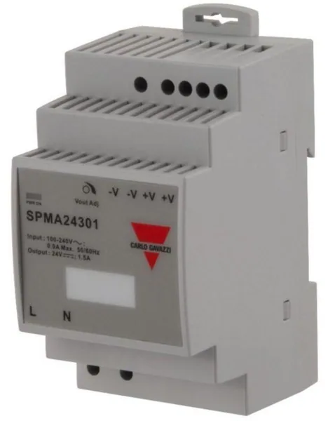 Teholähde Carlo Gavazzi DIN 24VDC DINKISKO/AUKKO 1,25A 30W
