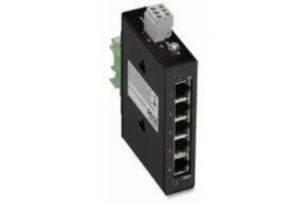 Ethernet kytkin Wago 5-PORTTINEN 100BASE-TX