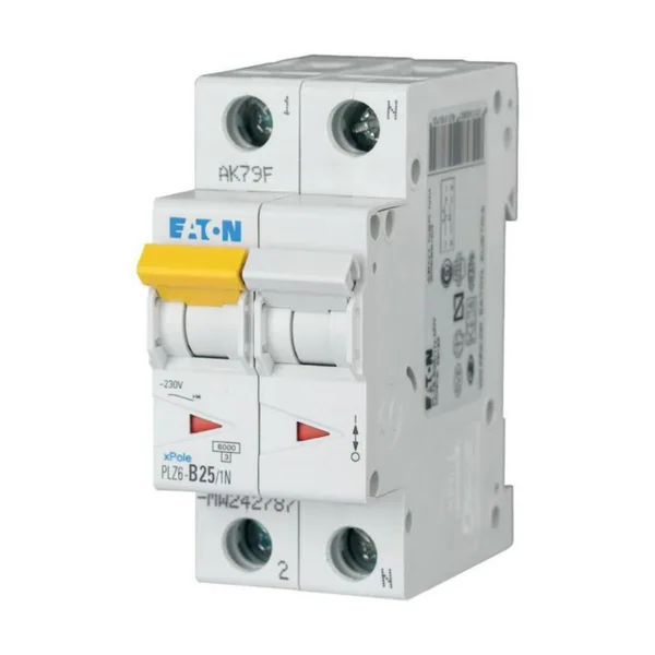 Johdonsuojakatkaisija Eaton Xpole PLZ6-C25/1N-MW