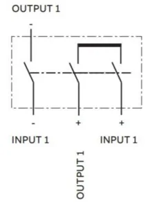 Kuormankytkin vipu ABB DC-21B - KUORMANKYTKIN VIPU ABB 1 PIIRI 32A 1000VDC DC-21B