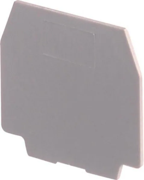 Päätylevy TE / ABB Entrelec -liittimet 1MM, MINILOHKO, DR4/6