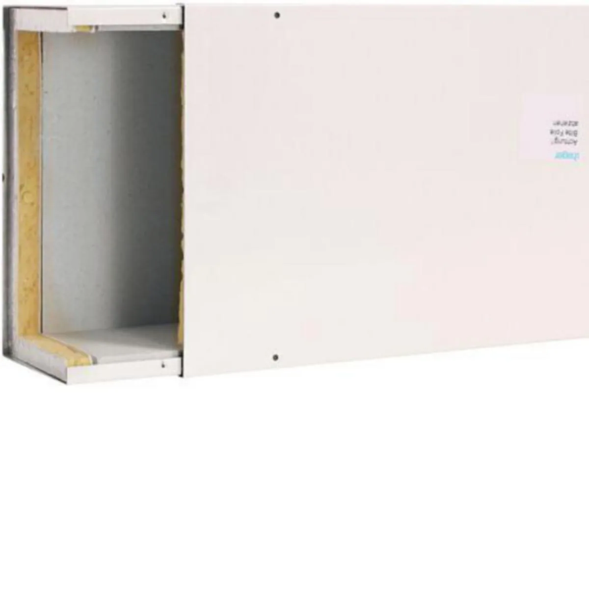 Palosuojakanava Hager Tehalit.FWK FWK3E E30 Fe 102x259x1000 wht