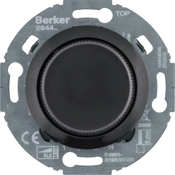 Valonsäädin Hager 1930 3-100W RLC+LED LAAJ. UKR MUS