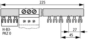 Virtakisko Eaton PKZ - VIRTAKISKO PKZ B3.0/5-PKZ0