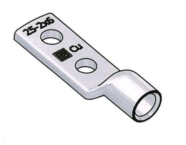 Cu-putkikaapelikenkä Ouneva PK 25-2x6 Cu