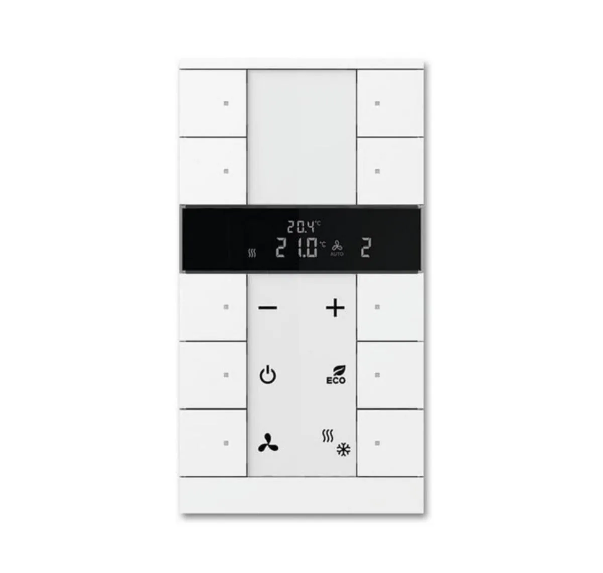 Huonetermostaatti KNX ABB - HUONETERMOSTAATTI KNX ABB 10-OS T-ORJA VAL