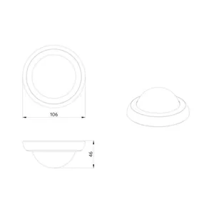 Kehys Luxomat - ASENNUSTARVIKE LUXOMAT PD4N-1C KEHYS MUS