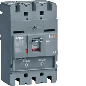 Kompaktikatkaisija Hager h3+ TM - KOMPAKTIKATKAISIJA H3+ P250 TM 3N 200A 25KA