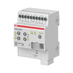 Lähtöyksikkö verho KNX ABB - LÄHTÖYKSIKKÖ VERHO KNX ABB VERHOLÄHTÖ 4X6A 230VAC