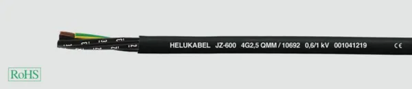 Ohjauskaapeli Helukabel OZ-600 2X2,5
