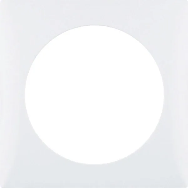 Peitelevy Hager Integro Flow 1-fold white