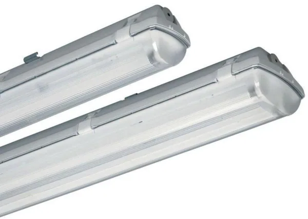 Teollisuusvalaisin suljettu Airam Led-runko IP66 2X1200 PCC GR