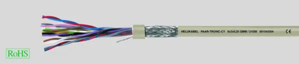 Tietoverkkokaapeli Helukabel Paar-Tronic-CY 3X2X0,5 17002