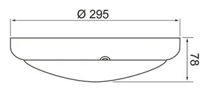 Tunnistinvalaisin pinta Airam Pro Sono - TUNNISTINVALAISIN SONO IP54 15W 835 RA/10-100 PCO WH