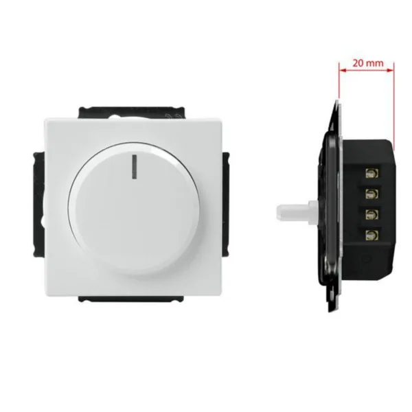 Valonsäädin ABB Impressivo 2-100 VA LED UPK VAL