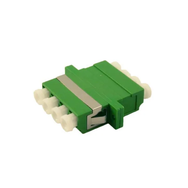 Adapteri LA-FIBER SM LC APC QUAD VIHREÄ