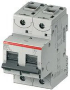 Johdonsuojakatkaisija ABB S800 - JOHDONSUOJAKATKAISIJA S800 S802S-B63, 2P B 63A
