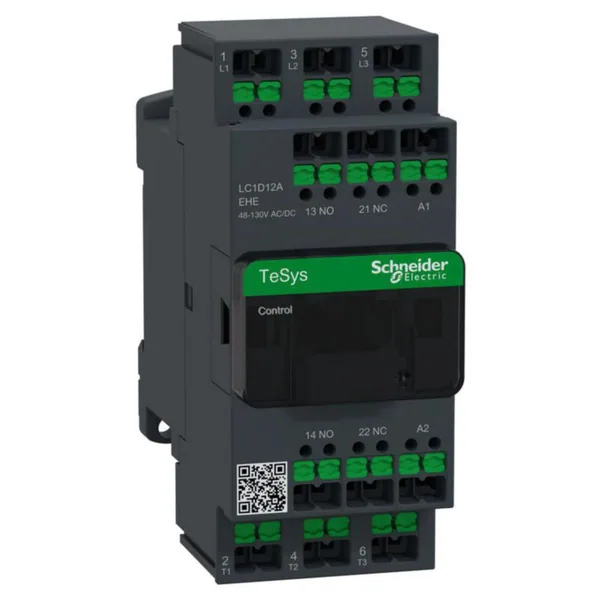 Kontaktori TeSys 12A 3P 48-130V AC/DC SNAP-IN