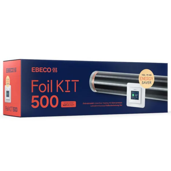 Lämmityselementti Ebeco Foil KIT 500 10M2