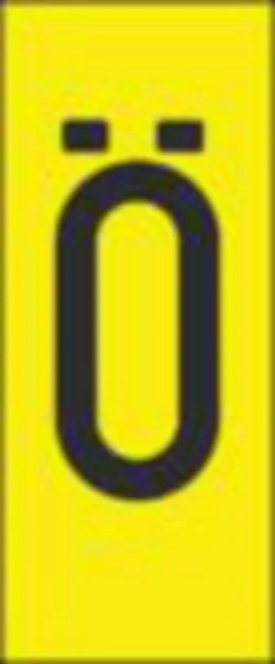 Merkintäkilpi Hammarprodukter H10 kirjaimet Ö