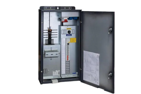 Mittauskeskus Fe Vohek LUJA M250P.6 2T 50A RAL7024