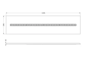 Moduulivalaisin Ledvance Panel IndiviLED® - MODUULIVALAISI PANEL INDIVILED PL INDV 1200 38W 930 ZIGBEE WT