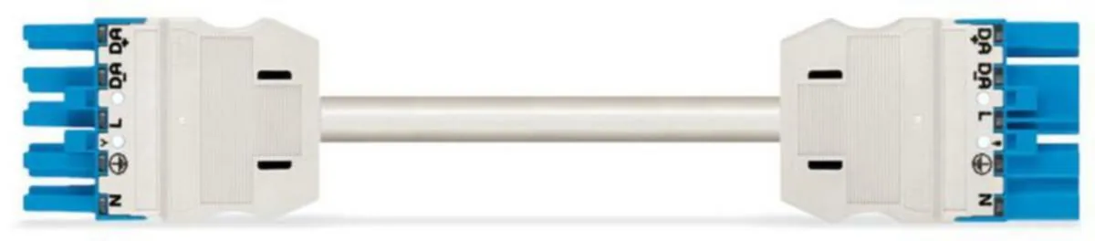 Pistoliitinjohtosarja HF Wago Winsta DALI UROS/NAARAS 5X2,5MM2, 8M