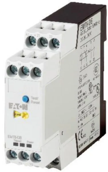 Termistorirele Eaton EMT6-DB(230V),KUITTAUSPAINIKKE