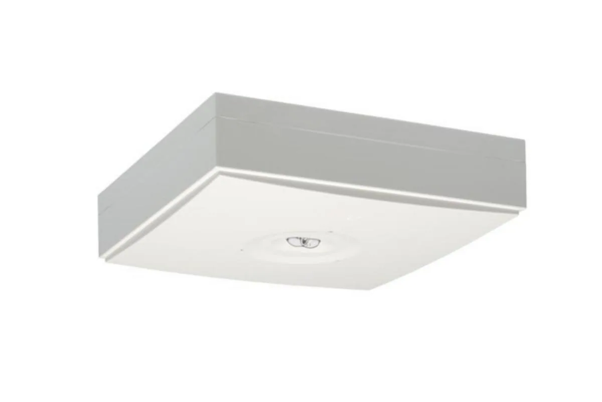 Turvavalaisin Teknoware Linespot II Lowbay, pinta-asennus TWS9992WM 230VAC