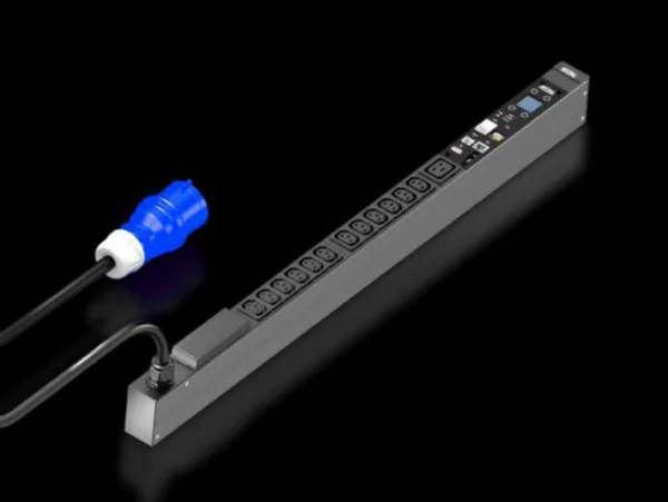 Virranjakeluyksikkö PDU Metered+ Rittal VX IT METERED+16A/1 CEE 12XC13+1