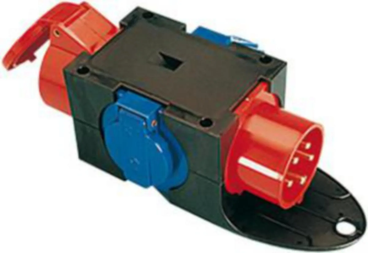 Adapteri Bachmann - ADAPTERI BACHMANN 1x5x16A-1xSCH IP44