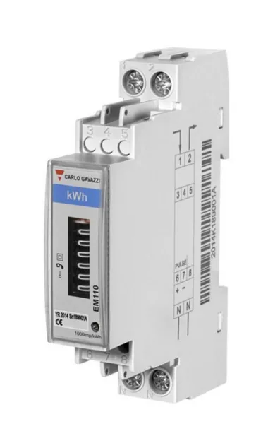 Energiamittari Carlo Gavazzi EM110 1V 45A LK B DIN