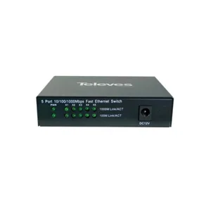 Ethernet kytkin Televes Datacom - ETHERNET KYTKIN TELEVES 5XGBE, 10/100/1000 MBPS