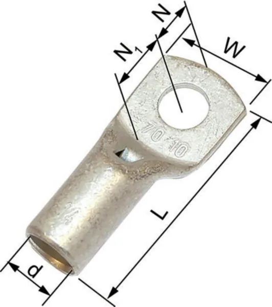 Kaapelikenkä Elpress KRD50-10
