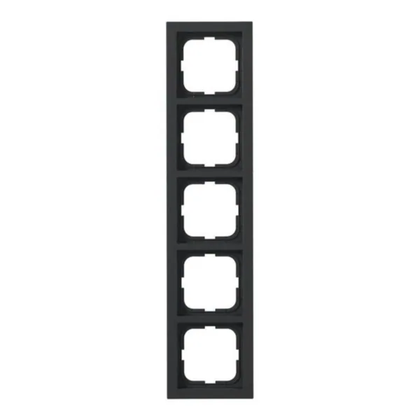 Peitelevy ABB Impressivo musta 5OS/IP21/85MM MAT MUS