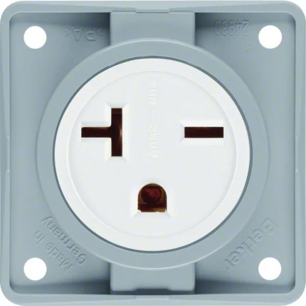 Pistorasia Hager Integro Flow 1US/20A/250V NEMA6-20R UR HAR