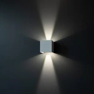 Seinä/kattovalaisin FTLight Iina - SEINÄ/KATTOVALAISIN ULKO IINA 2X5W VALKOINEN 4000K