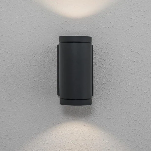 Seinävalaisin ulko Hide-a-lite Milo II 4000K ANTRASIITTI