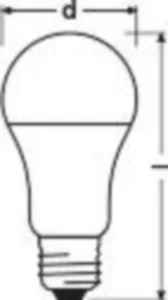 Vakiolamppu Ledvance Performance Classic A Superior Motion Sensor - VAKIOLAMPPU LEDVANCE CLA 10W/8271055LM E27 OP MS