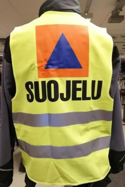 Varoitusliivi VSS SUOJELUHENKILÖLLE