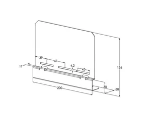 Asennuslevy Meka RDP - ASENNUSLEVY MEKA RDP-O PG