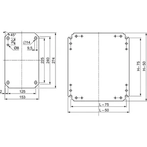 Asennuslevy Schneider Electric Universal Enclosures - ASENNUSLEVY UNIVERSAL ENCL NSYMM106 ASENNUSLEVY 1000X600
